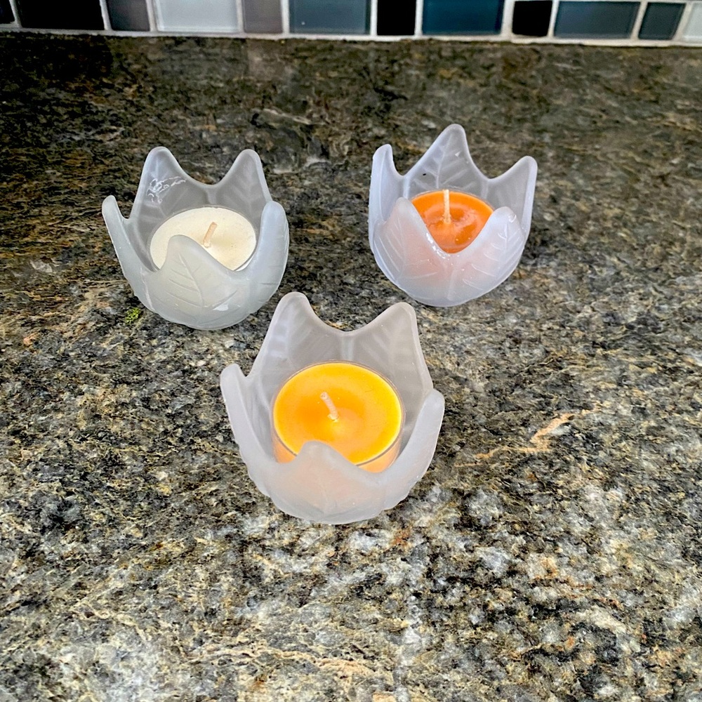 Party Lite votive holders